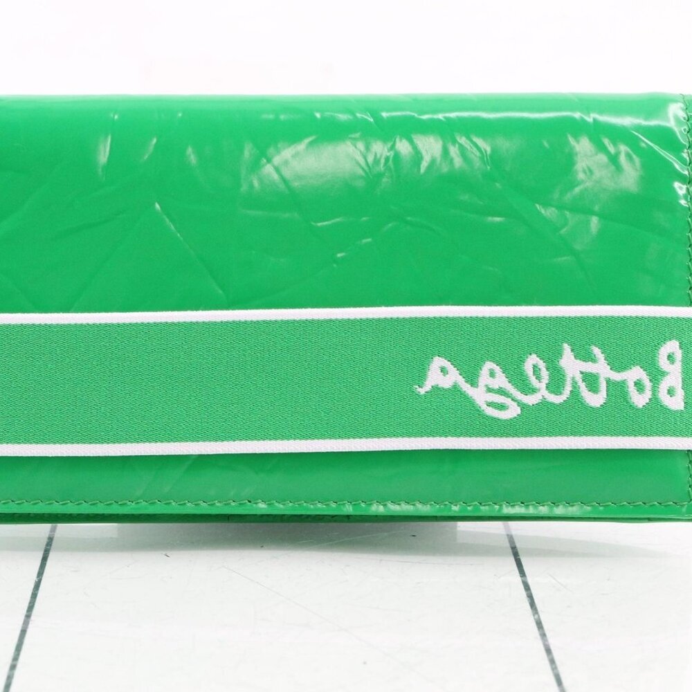 Bottega Veneta Intrecciato Green Wallet